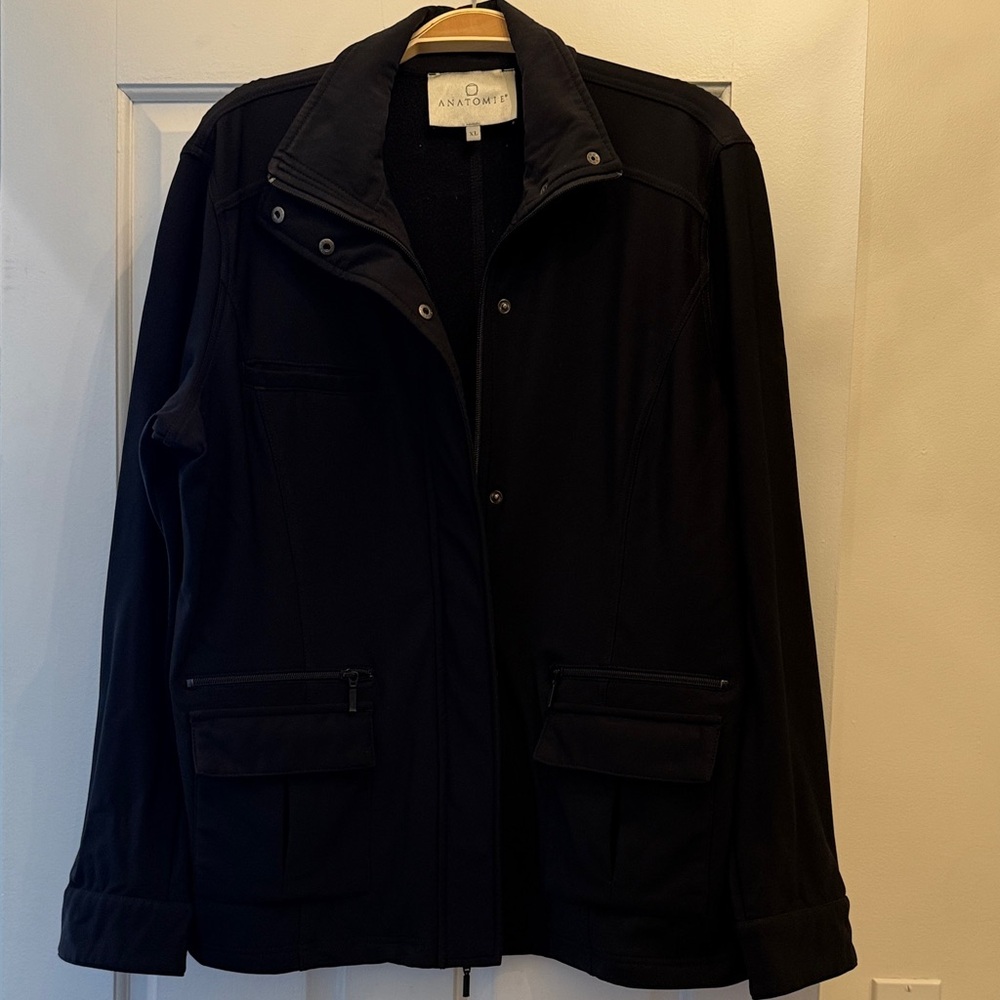 Anatomie Black Utility Jacket for Women